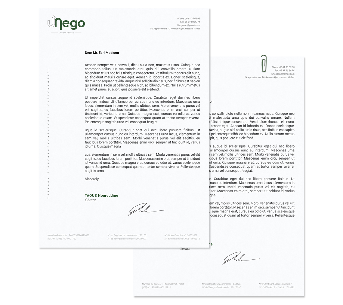 Unego-Letter